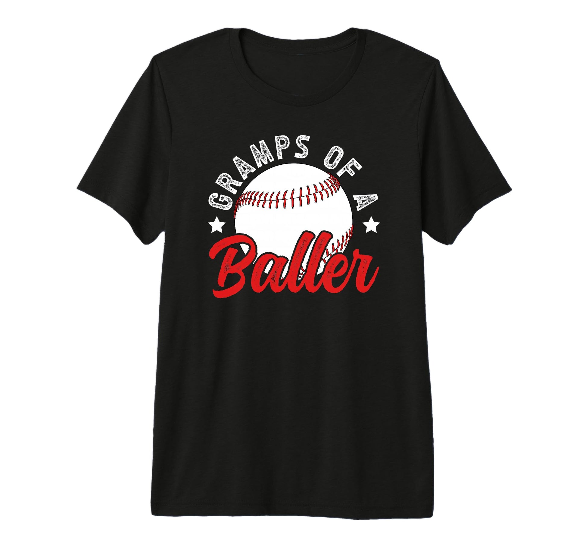 Mens Gramps Baller Baseball Gramps T-Shirt - Streetwear Style for Adults - T-Shirt, Sweatshirt, Hoodie