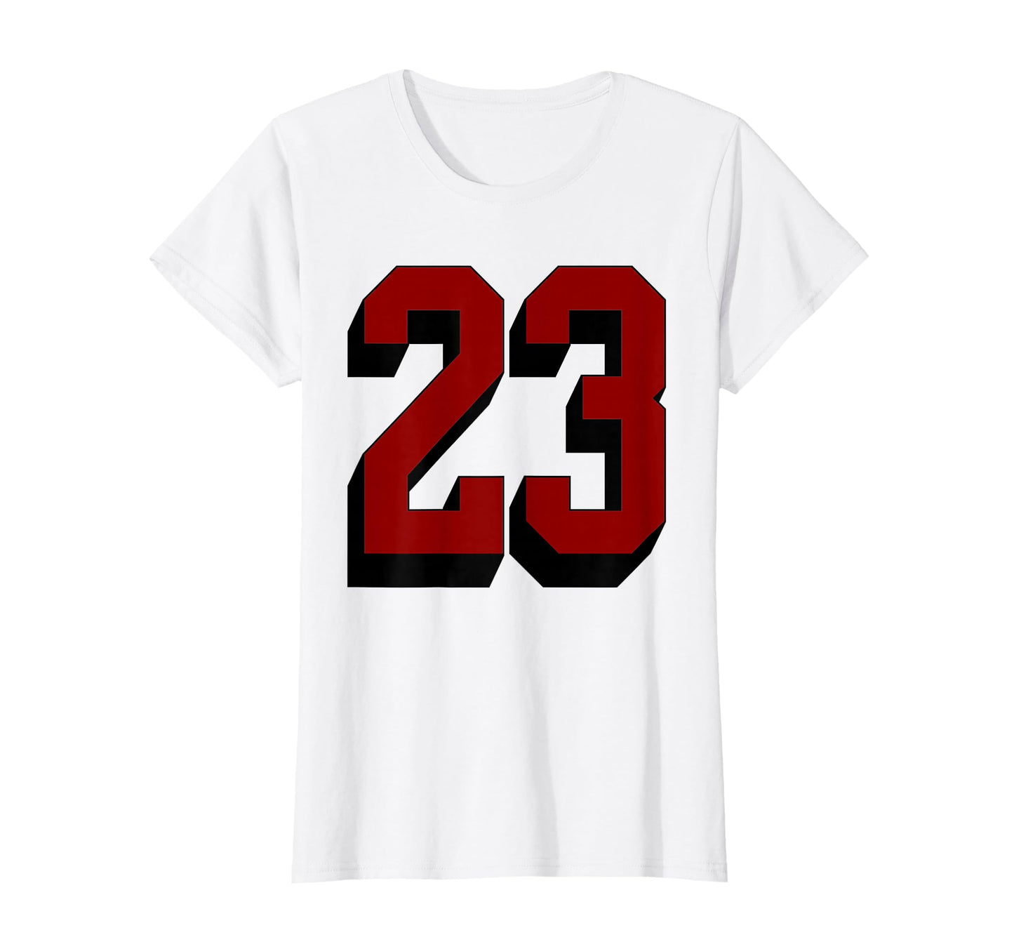 23 Number 23 Varsity Fan Sports Team T-Shirt - Trendy Graphic Men Women - T-Shirt, Sweatshirt, Hoodie