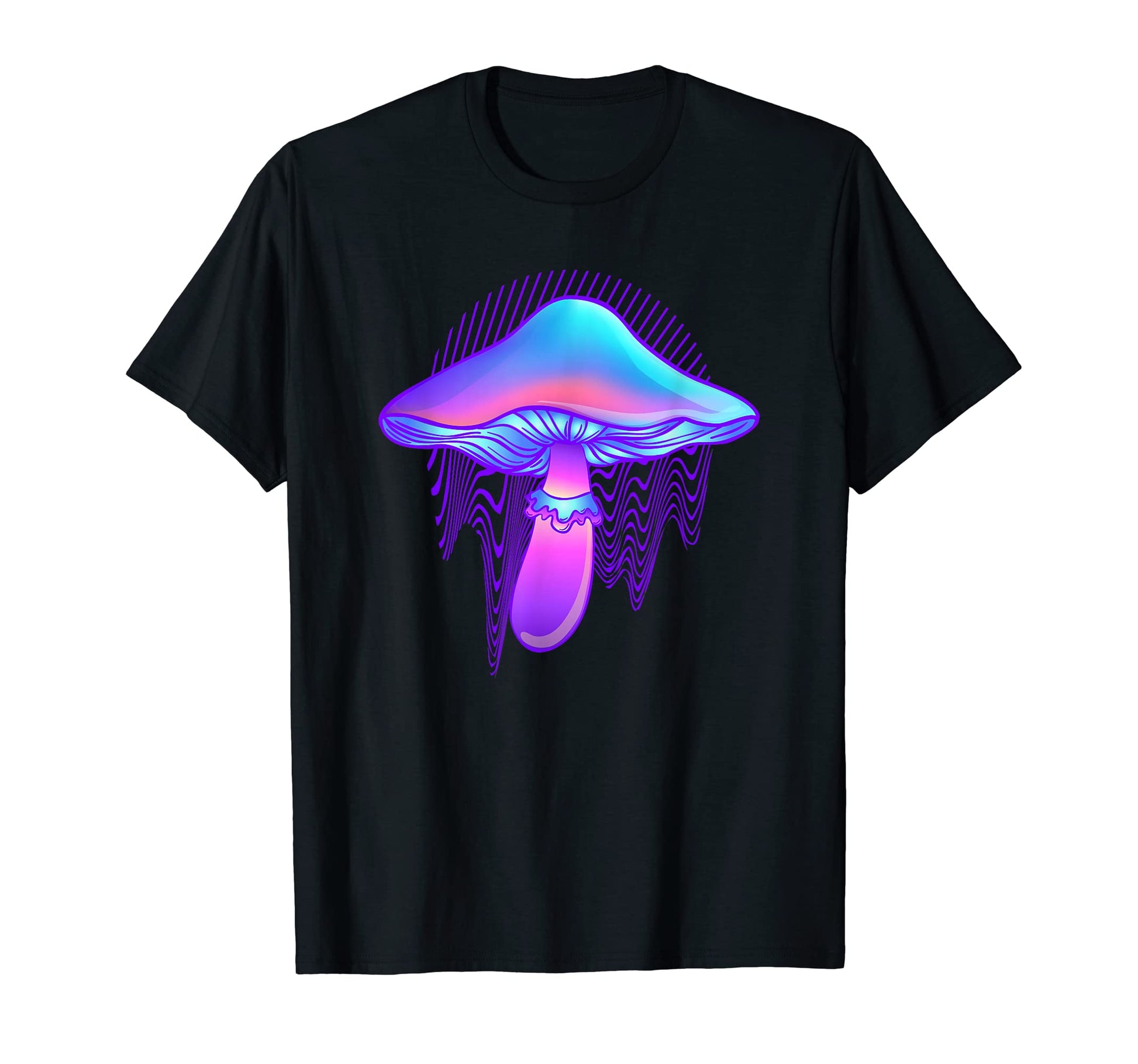 Fungi Vaporwave Aesthetic Mushroom Artsy T-Shirt - Unique Graphic Men Women - T-Shirt, Sweatshirt, Hoodie