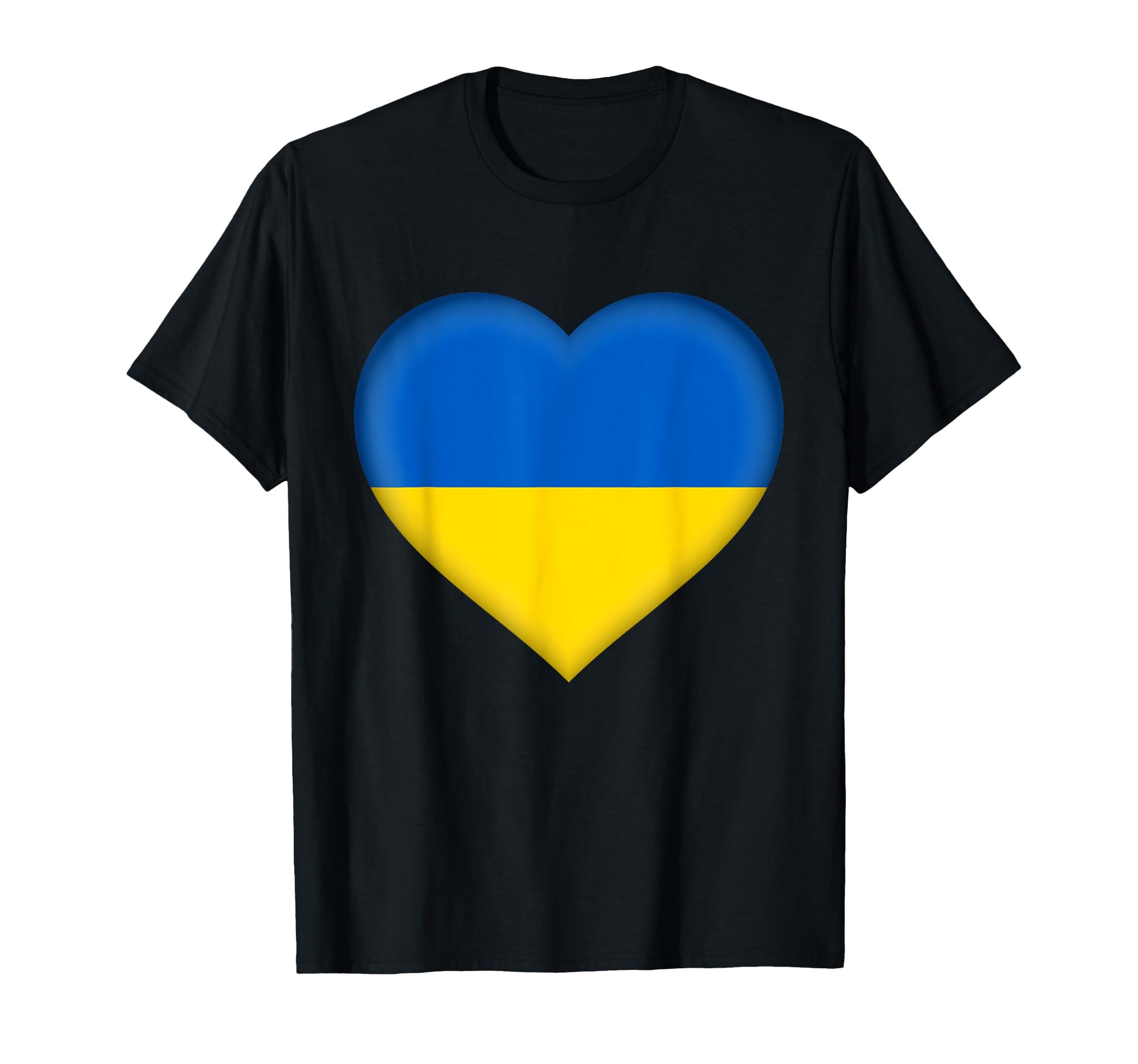 I Love Ukraine Ukrainian Flag Heart Outfit T-Shirt - Unique Graphic Unisex - T-Shirt, Sweatshirt, Hoodie
