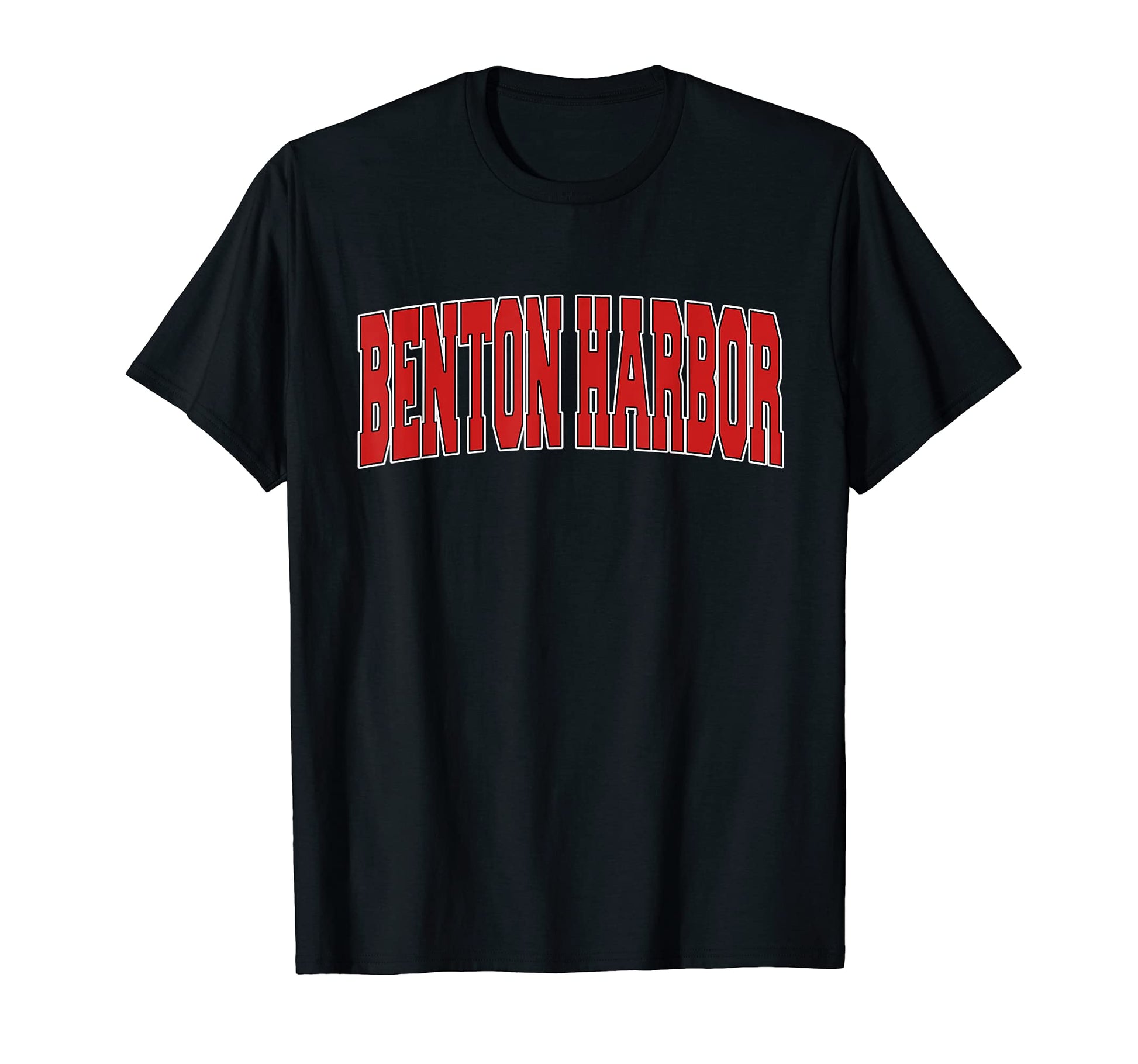 Benton Harbor Mi Michigan Varsity Usa T-Shirt - Trendy Graphic Men Women - T-Shirt, Sweatshirt, Hoodie