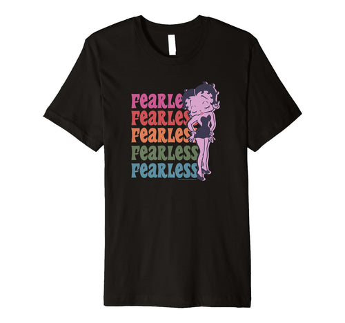 Betty Boop Pride Fearless Doll T-Shirt - Novelty Apparel for Adults - T-Shirt, Sweatshirt, Hoodie