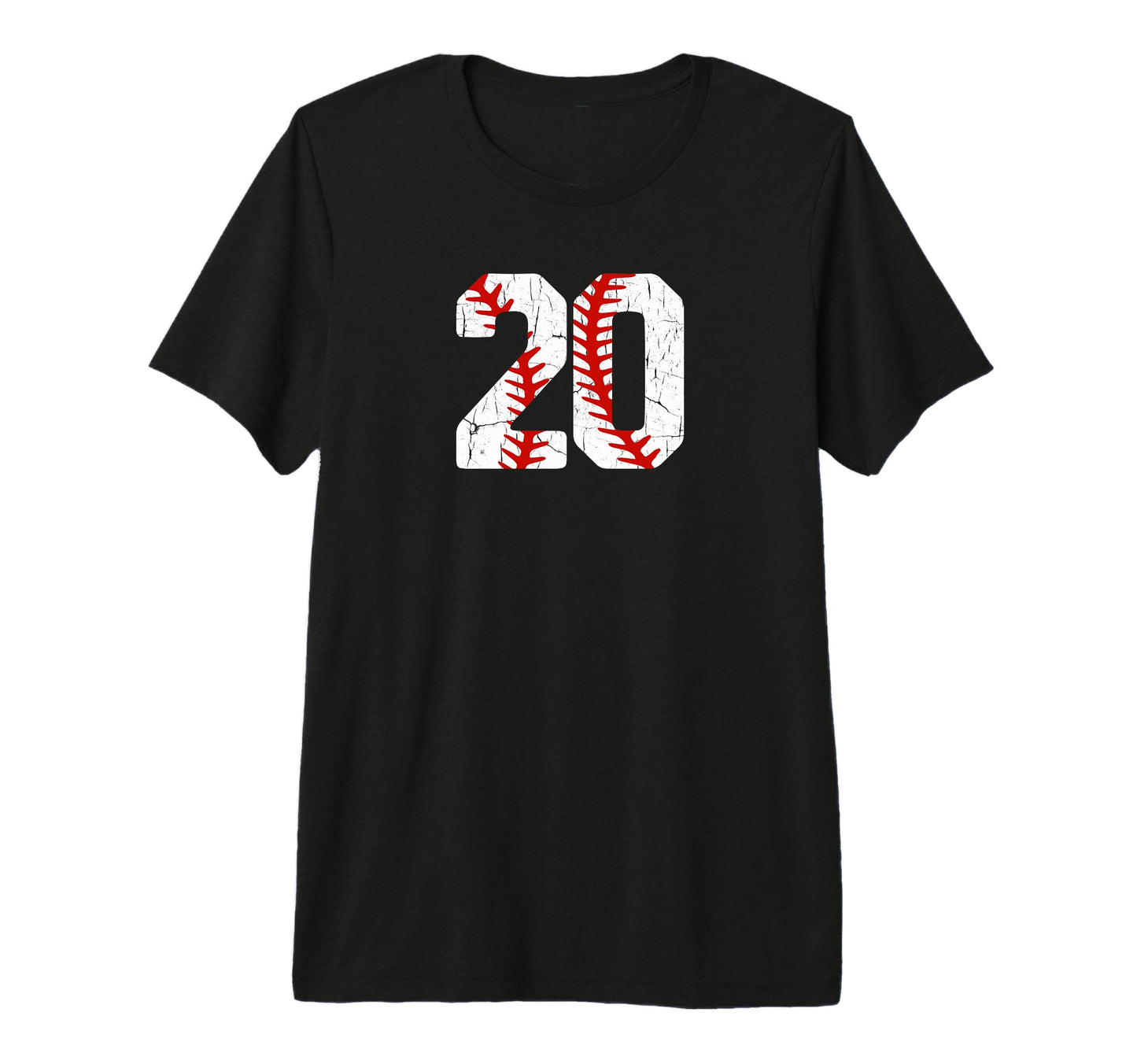 Baseball Player Jersey Number 20 20 T-Shirt - Streetwear Style Men Women - T-Shirt, Sweatshirt, Hoodie