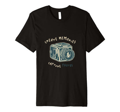 Photography Camera Snap Photo Cameras T-Shirt - Graphic Print Unisex - T-Shirt, Sweatshirt, Hoodie