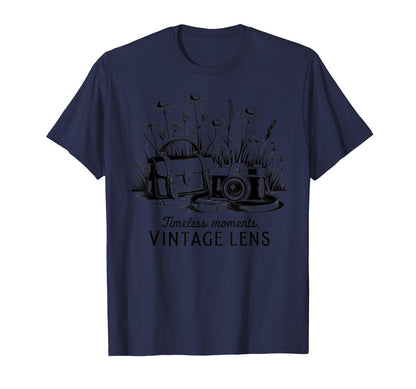 Timeless Moments Rustic Camera Memory T-Shirt - Trendy Graphic Men Women - T-Shirt, Sweatshirt, Hoodie