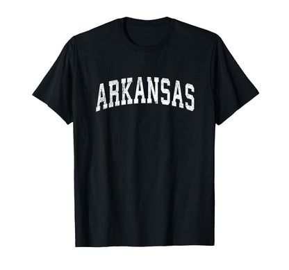 Arkansas Varsity Sports Text T-Shirt - Graphic Print Men Women - T-Shirt, Sweatshirt, Hoodie