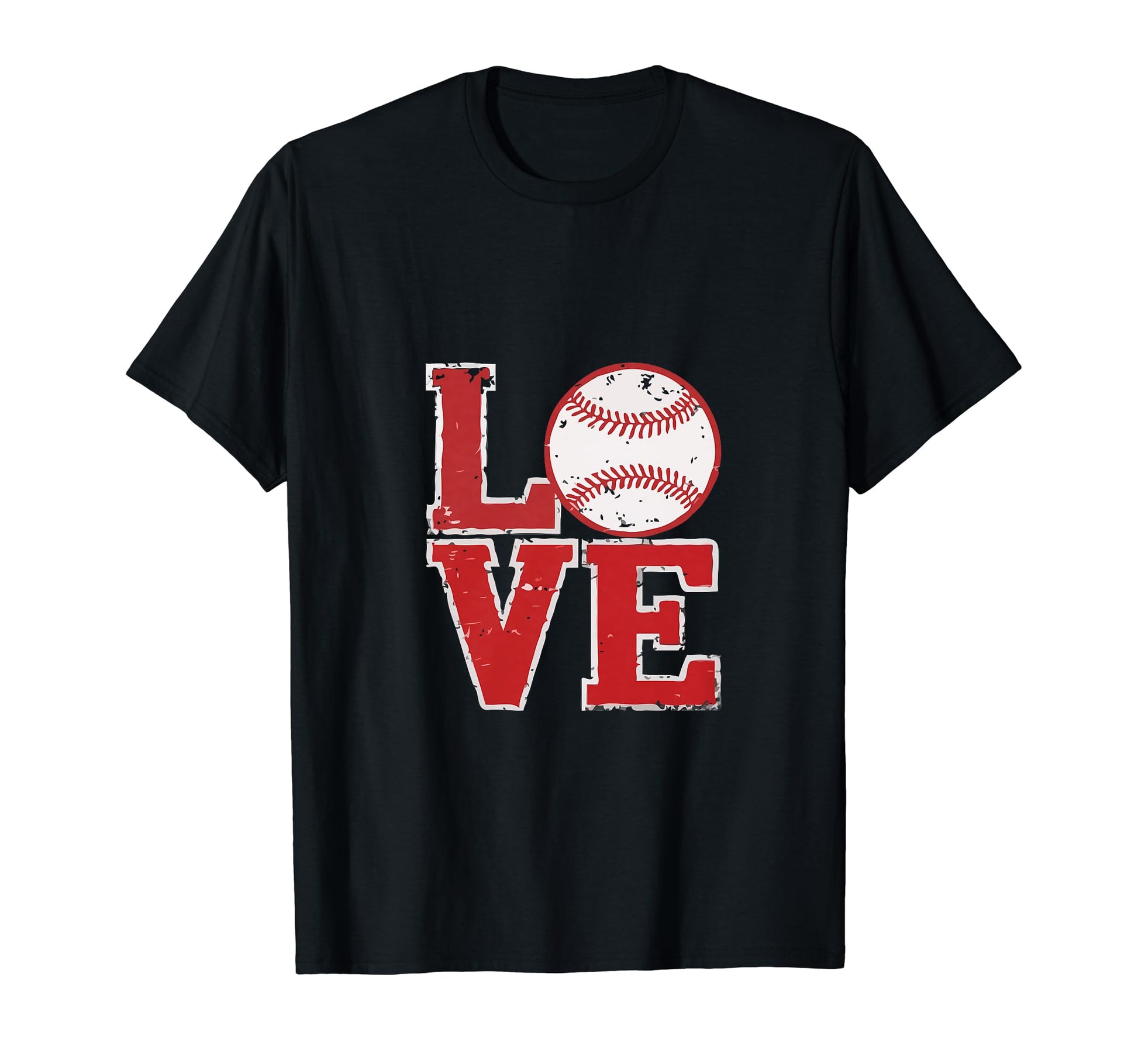 Love Softball Baseball American Lover T-Shirt - Custom Art Print Men Women - T-Shirt, Sweatshirt, Hoodie