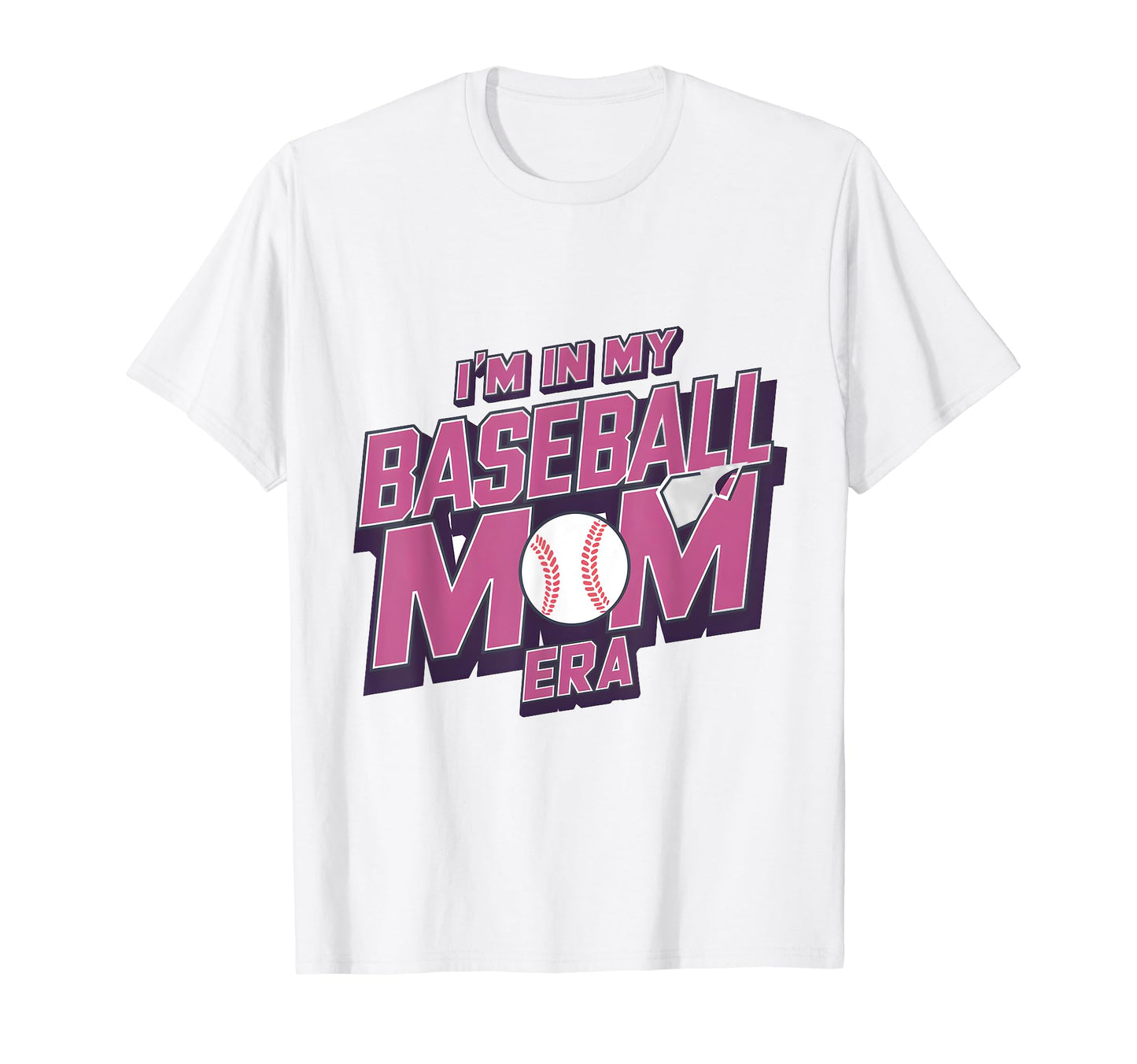 My Baseball Mom Era Funny Mom Sport T-Shirt - Unique Graphic Unisex - T-Shirt, Sweatshirt, Hoodie