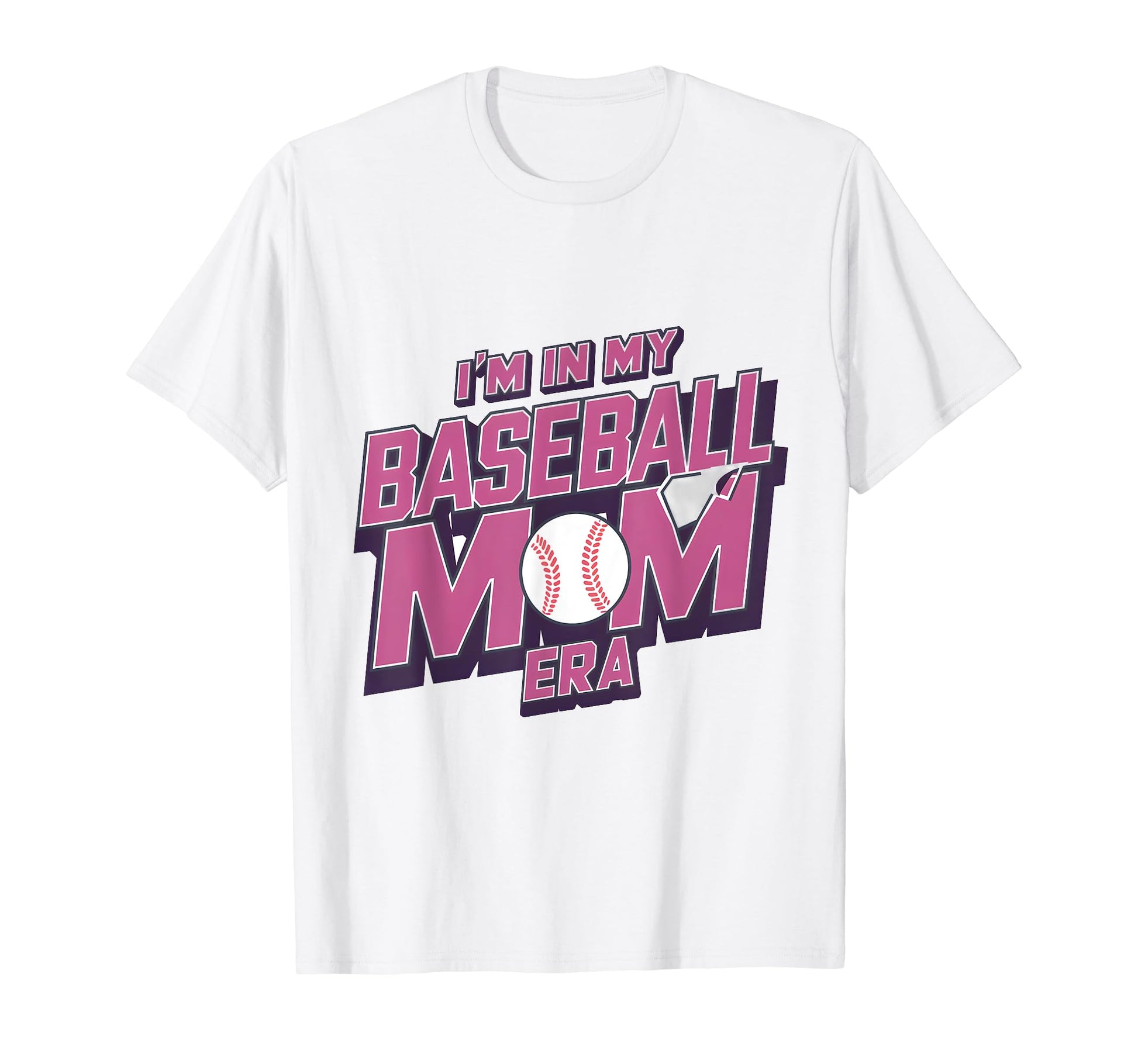My Baseball Mom Era Funny Mom Sport T-Shirt - Unique Graphic Unisex - T-Shirt, Sweatshirt, Hoodie