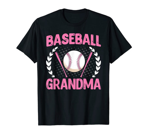 Baseball Grandma Funny Baseball Lover T-Shirt - Custom Art Print Unisex - T-Shirt, Sweatshirt, Hoodie