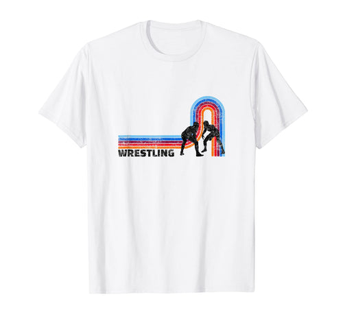 Wrestling Stripe Fun Wrestlers T-Shirt - Unique Graphic for Adults - T-Shirt, Sweatshirt, Hoodie