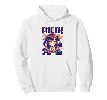 Phonk Music Anime Aesthetic Hoodie - Casual Everyday Wear for Adults - T-Shirt, Sweatshirt, Hoodie