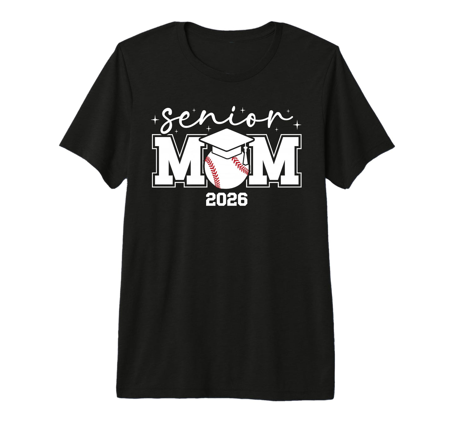Baseball Senior Mom Senior Baseball T-Shirt - Casual Everyday Wear Unisex - T-Shirt, Sweatshirt, Hoodie