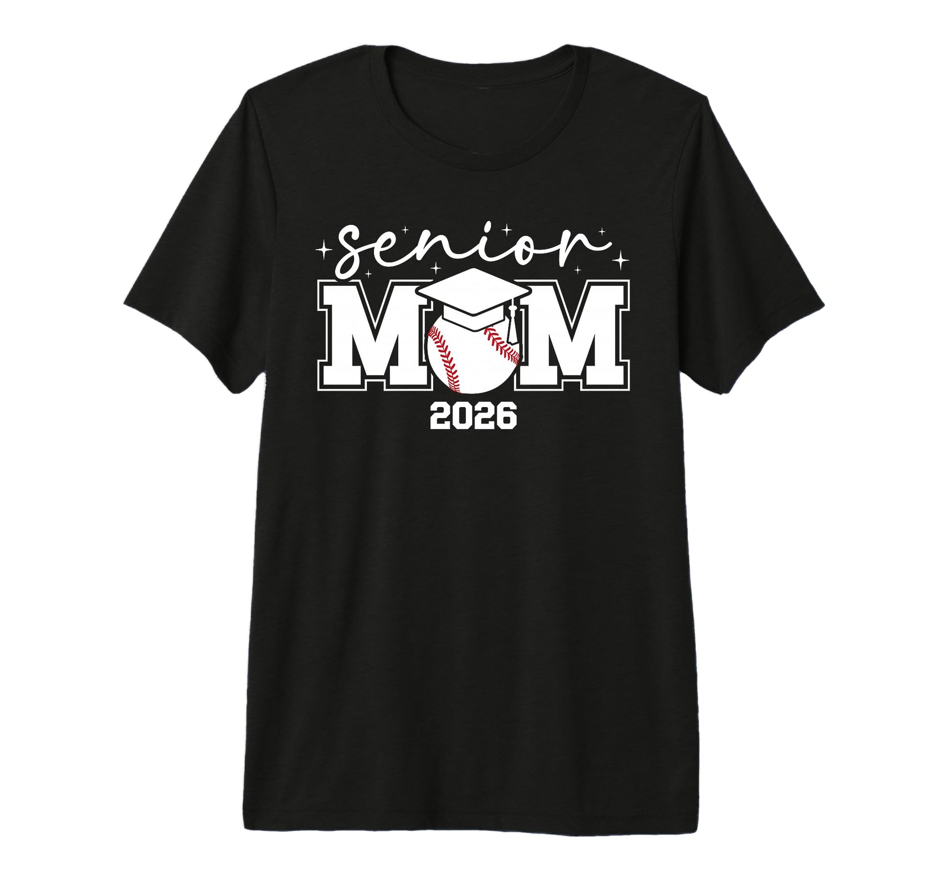Baseball Senior Mom Senior Baseball T-Shirt - Casual Everyday Wear Unisex - T-Shirt, Sweatshirt, Hoodie