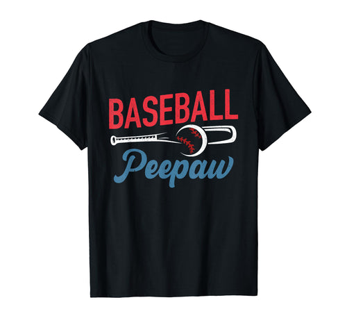 Baseball Peepaw Life Happy T-Shirt - Casual Everyday Wear Men Women - T-Shirt, Sweatshirt, Hoodie