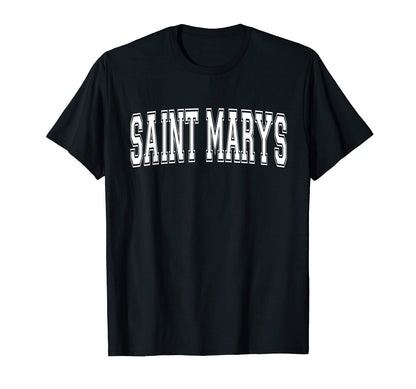 Saint Marys Ga Georgia Usa Sports T-Shirt - Fun Novelty Design Men Women - T-Shirt, Sweatshirt, Hoodie
