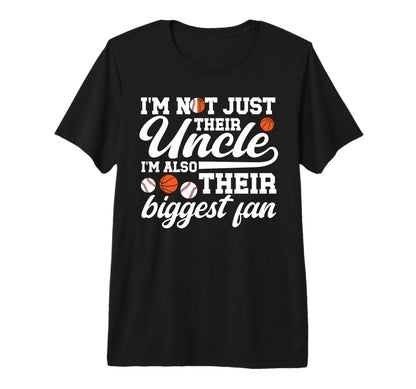 Mens Their Biggest Fan Baseball T-Shirt - Custom Art Print Unisex - T-Shirt, Sweatshirt, Hoodie