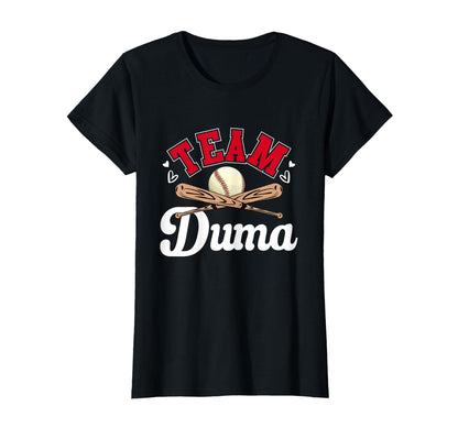 Team Duma Mothers Day Baseball T-Shirt - Custom Art Print for Adults - T-Shirt, Sweatshirt, Hoodie