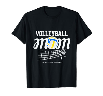 Ball Mom Heart Funny Baseball Volleyball T-Shirt - Custom Art Print Unisex - T-Shirt, Sweatshirt, Hoodie