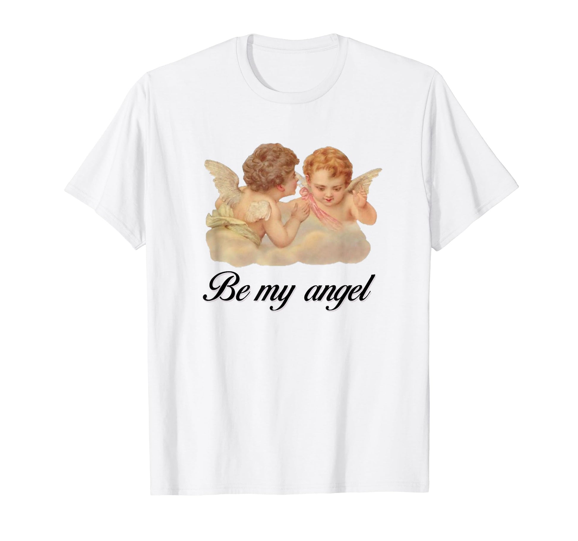 Angel Coquette Girlcore Y2K Aesthetic T-Shirt - Novelty Apparel for Adults - T-Shirt, Sweatshirt, Hoodie