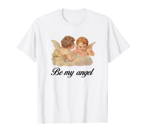 Angel Coquette Girlcore Y2K Aesthetic T-Shirt - Novelty Apparel for Adults - T-Shirt, Sweatshirt, Hoodie