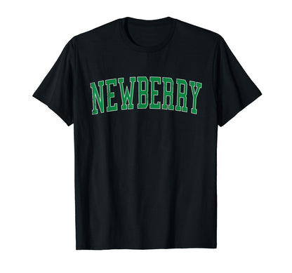 Newberry Sc Distressed Green Varsity T-Shirt - Aesthetic Graphic for Adults - T-Shirt, Sweatshirt, Hoodie