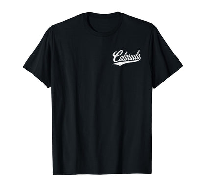 Colorado Varsity Script Sports Jersey T-Shirt - Minimalist Print Unisex - T-Shirt, Sweatshirt, Hoodie