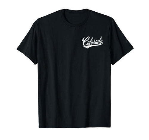Colorado Varsity Script Sports Jersey T-Shirt - Minimalist Print Unisex - T-Shirt, Sweatshirt, Hoodie