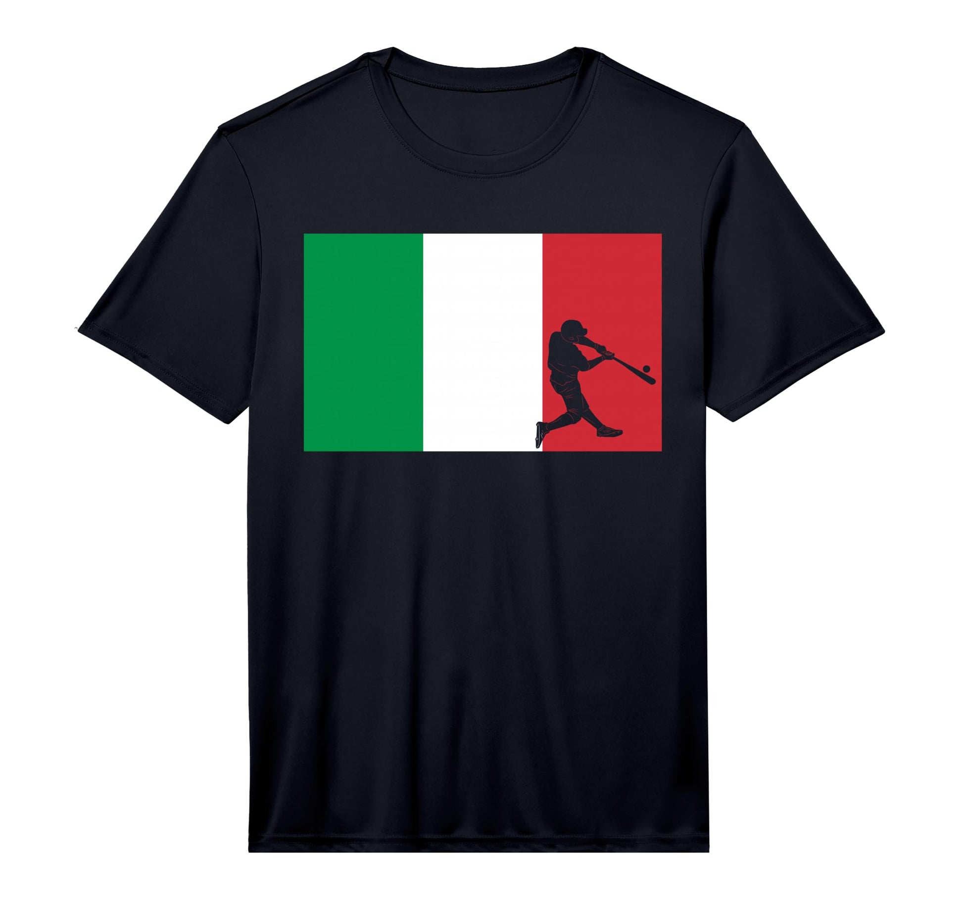 Baseball Game League Pride Italy Flag T-Shirt - Trendy Graphic for Adults - T-Shirt, Sweatshirt, Hoodie