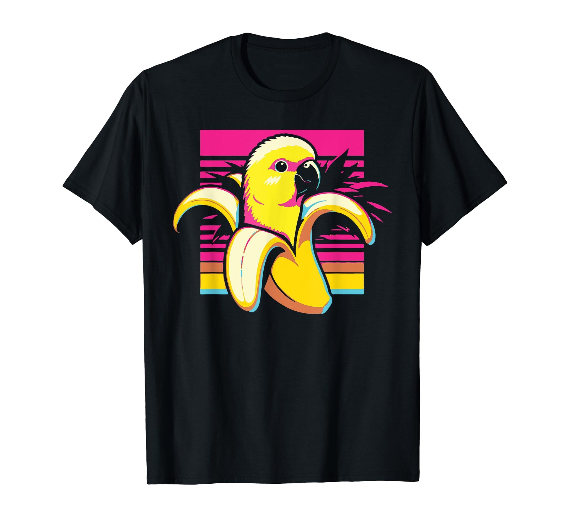 Banana Bird Kawaii Vaporwave Aesthetic T-Shirt - Fun Novelty Design Unisex - T-Shirt, Sweatshirt, Hoodie