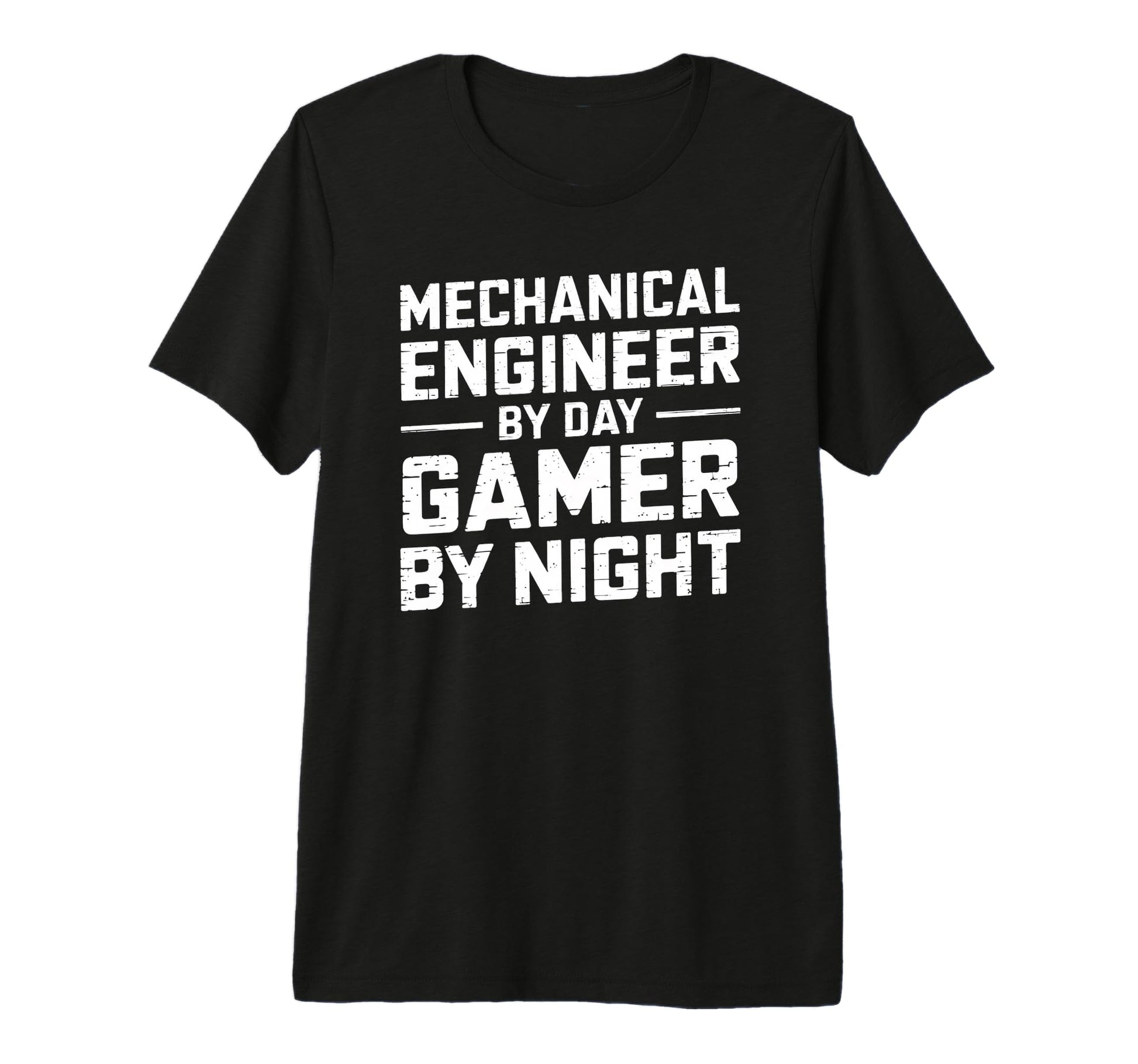 Mechanical Engineer Day Gamer Night T-Shirt - Unique Graphic for Adults - T-Shirt, Sweatshirt, Hoodie