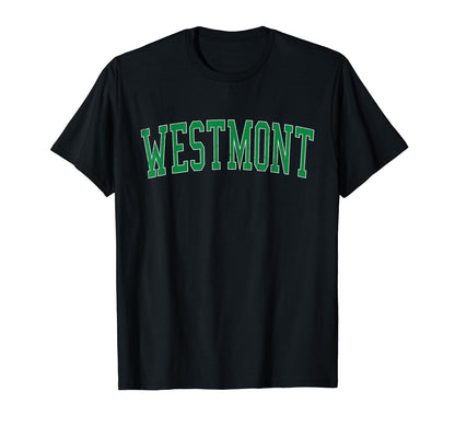 Westmont Nj Distressed Green Varsity T-Shirt - Casual Everyday Wear Unisex - T-Shirt, Sweatshirt, Hoodie