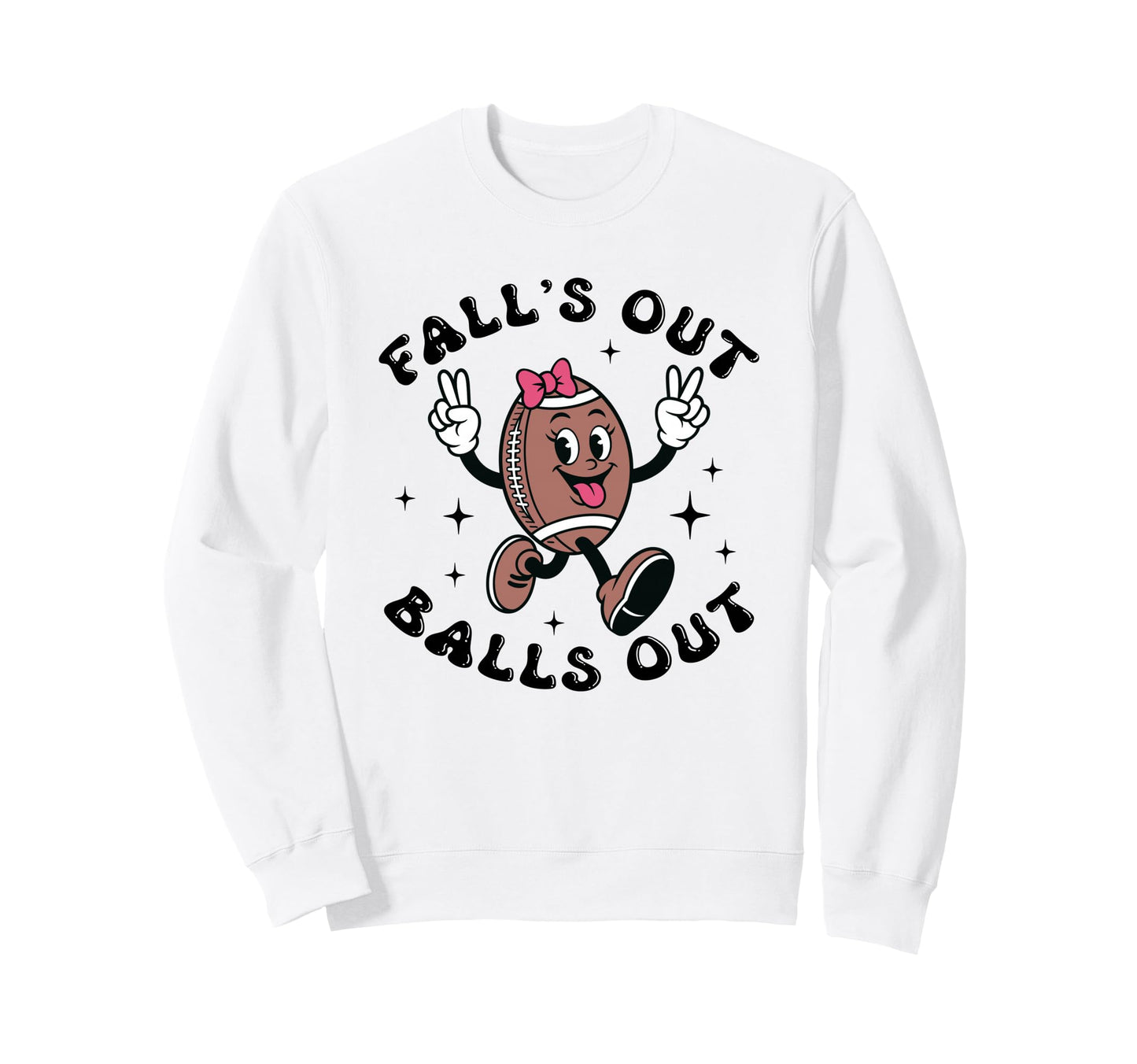 Funny Football Mom Gameday Art Sweatshirt - Fun Novelty Design for Adults - T-Shirt, Sweatshirt, Hoodie