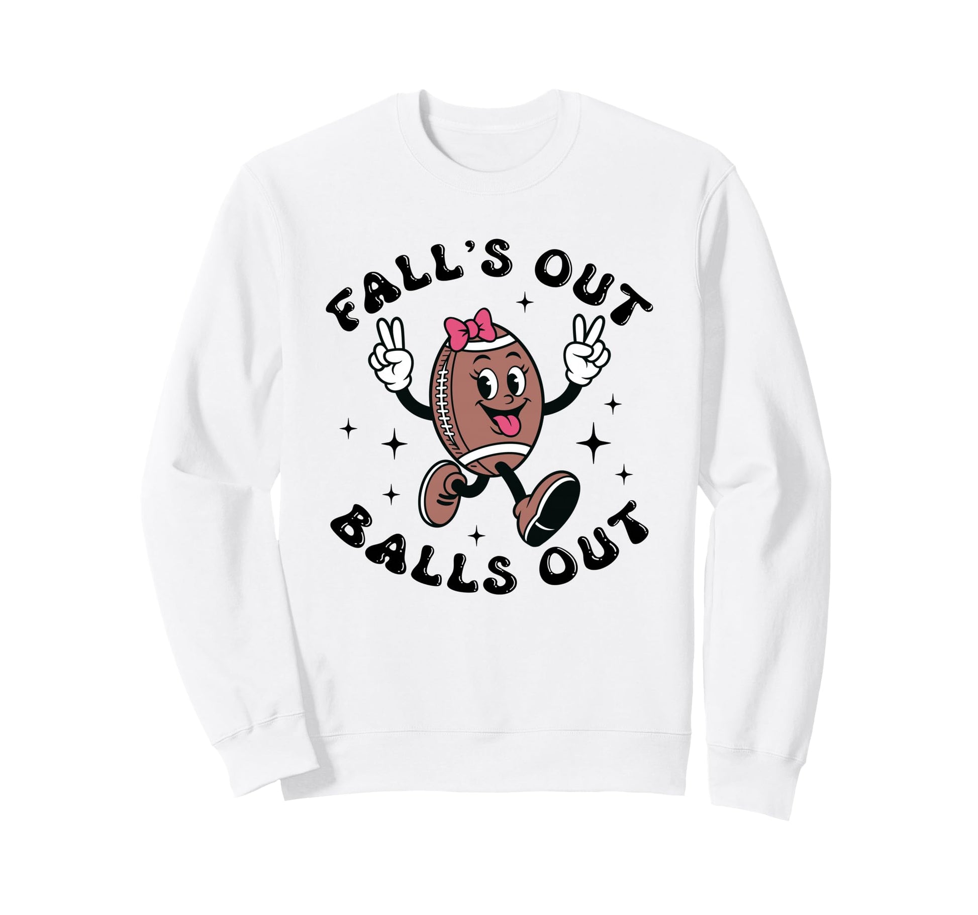 Funny Football Mom Gameday Art Sweatshirt - Fun Novelty Design for Adults - T-Shirt, Sweatshirt, Hoodie