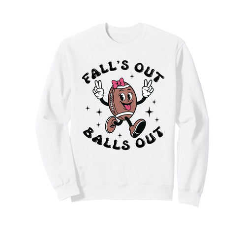 Funny Football Mom Gameday Art Sweatshirt - Fun Novelty Design for Adults - T-Shirt, Sweatshirt, Hoodie