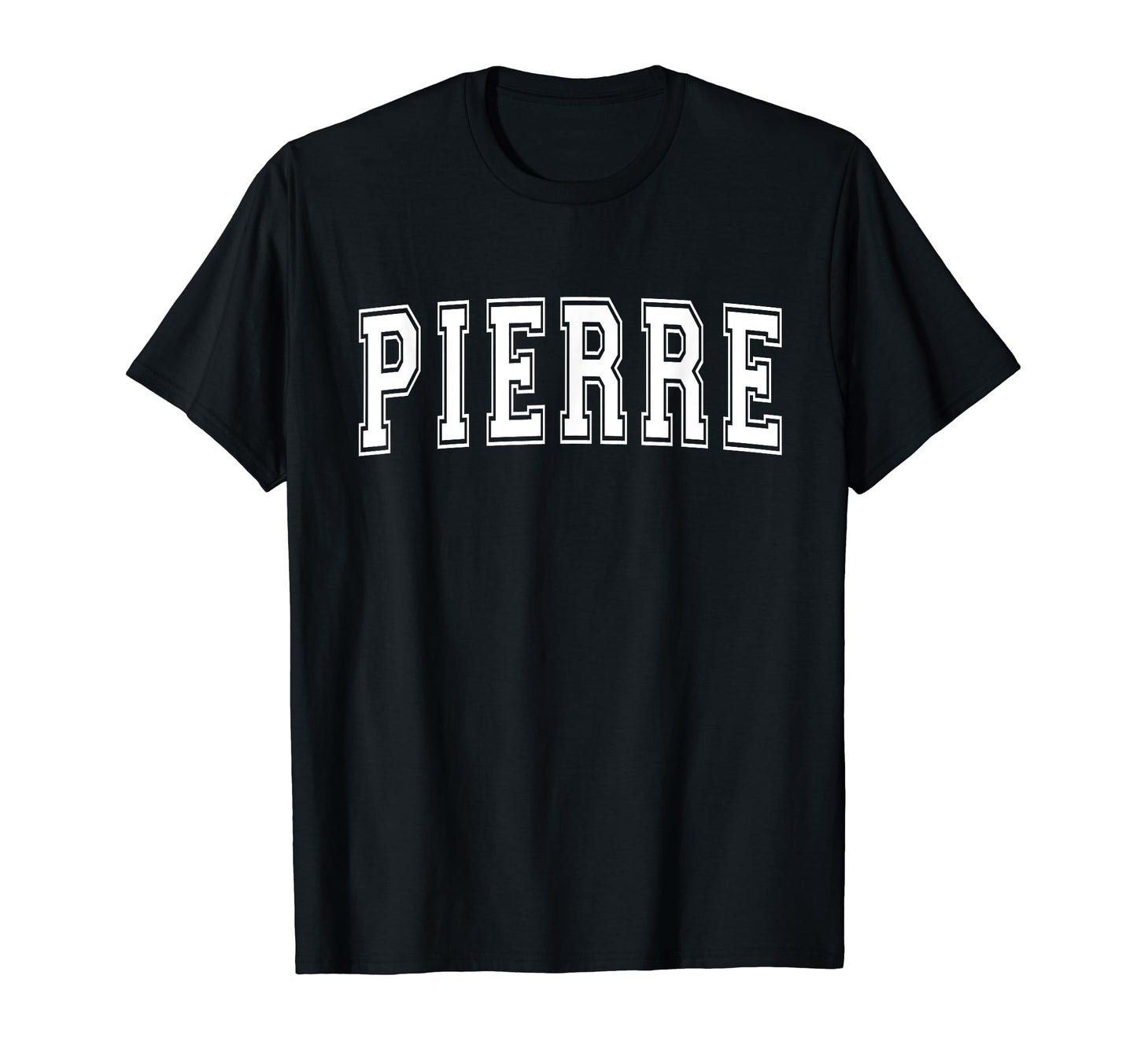Pierre Sd South Dakota Usa Sports Varsity T-Shirt - Graphic Print Unisex - T-Shirt, Sweatshirt, Hoodie
