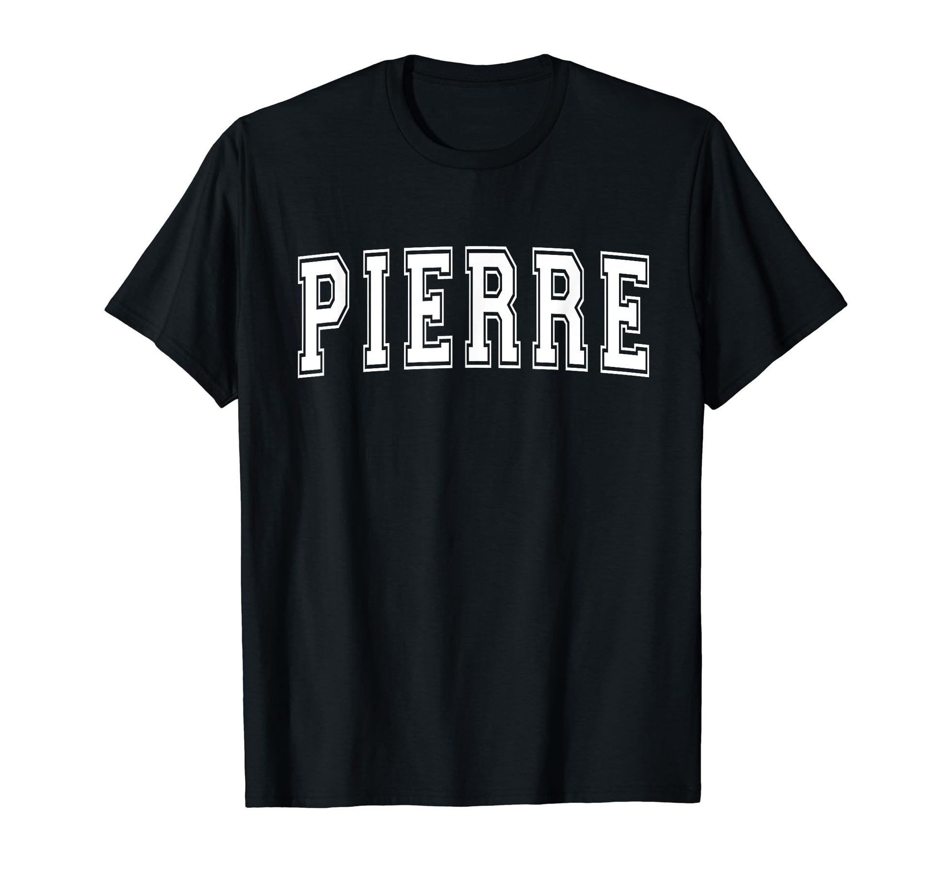 Pierre Sd South Dakota Usa Sports Varsity T-Shirt - Graphic Print Unisex - T-Shirt, Sweatshirt, Hoodie