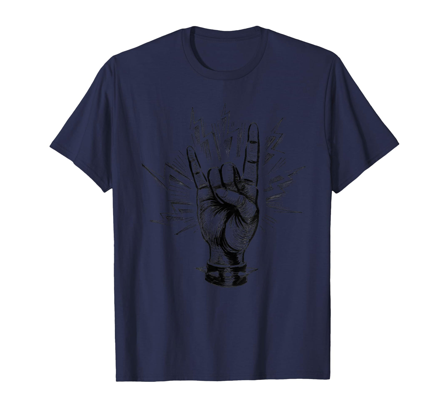 90S Grunge Punk Rock Hand Gesture T-Shirt - Novelty Apparel Men Women - T-Shirt, Sweatshirt, Hoodie
