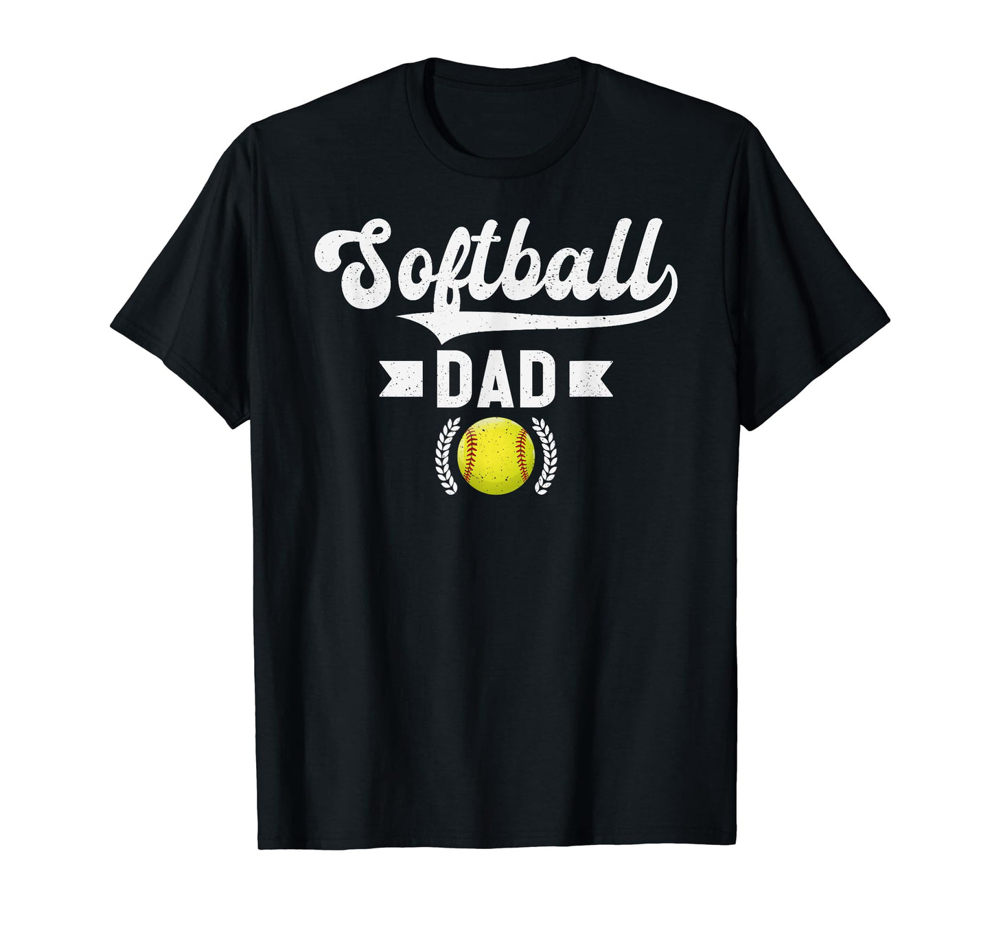 Softball Fathers Day Papa Softball Dad T-Shirt - Fun Novelty Design Unisex - T-Shirt, Sweatshirt, Hoodie