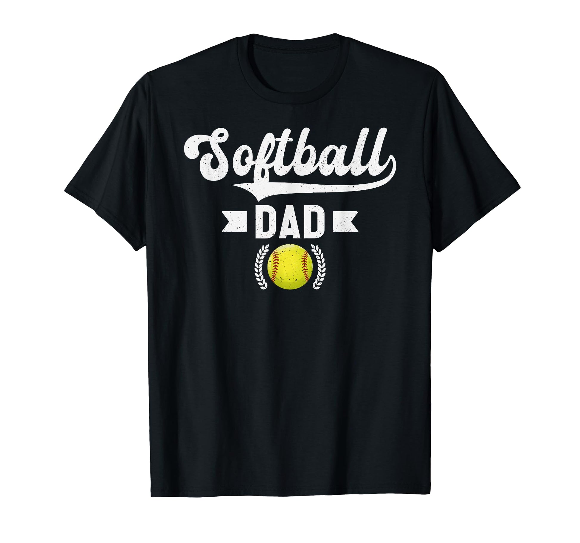 Softball Fathers Day Papa Softball Dad T-Shirt - Fun Novelty Design Unisex - T-Shirt, Sweatshirt, Hoodie