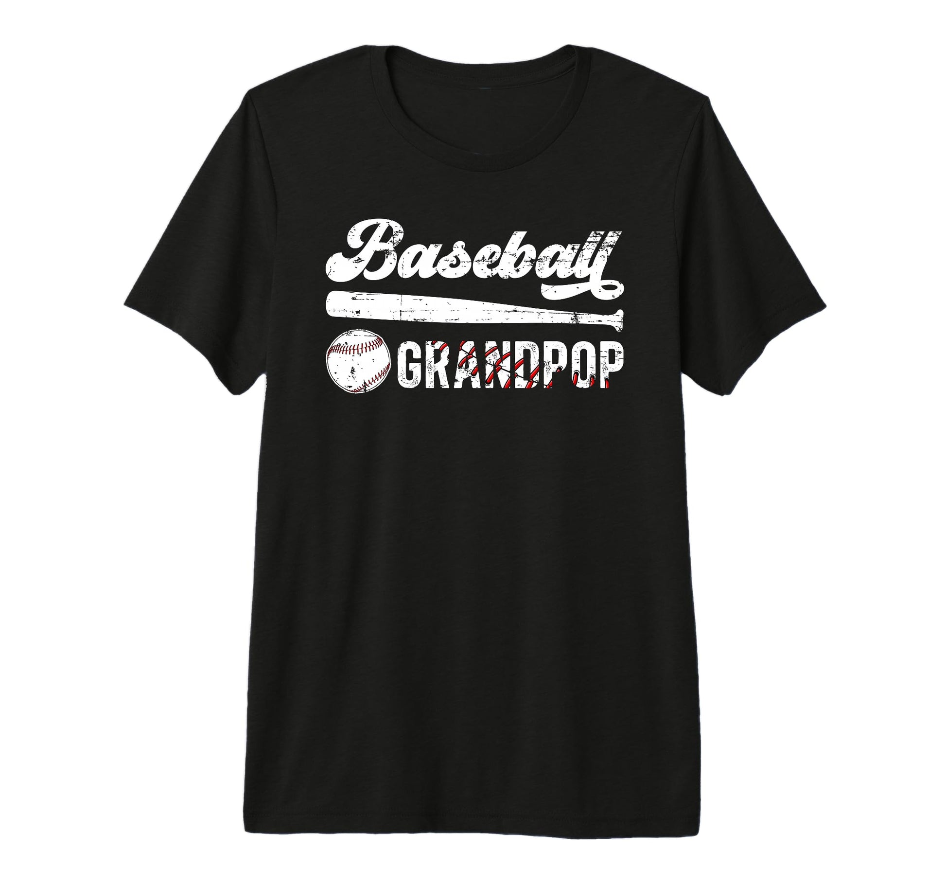 Mens Baseball Grandpop Baseball T-Shirt - Minimalist Print Men Women - T-Shirt, Sweatshirt, Hoodie