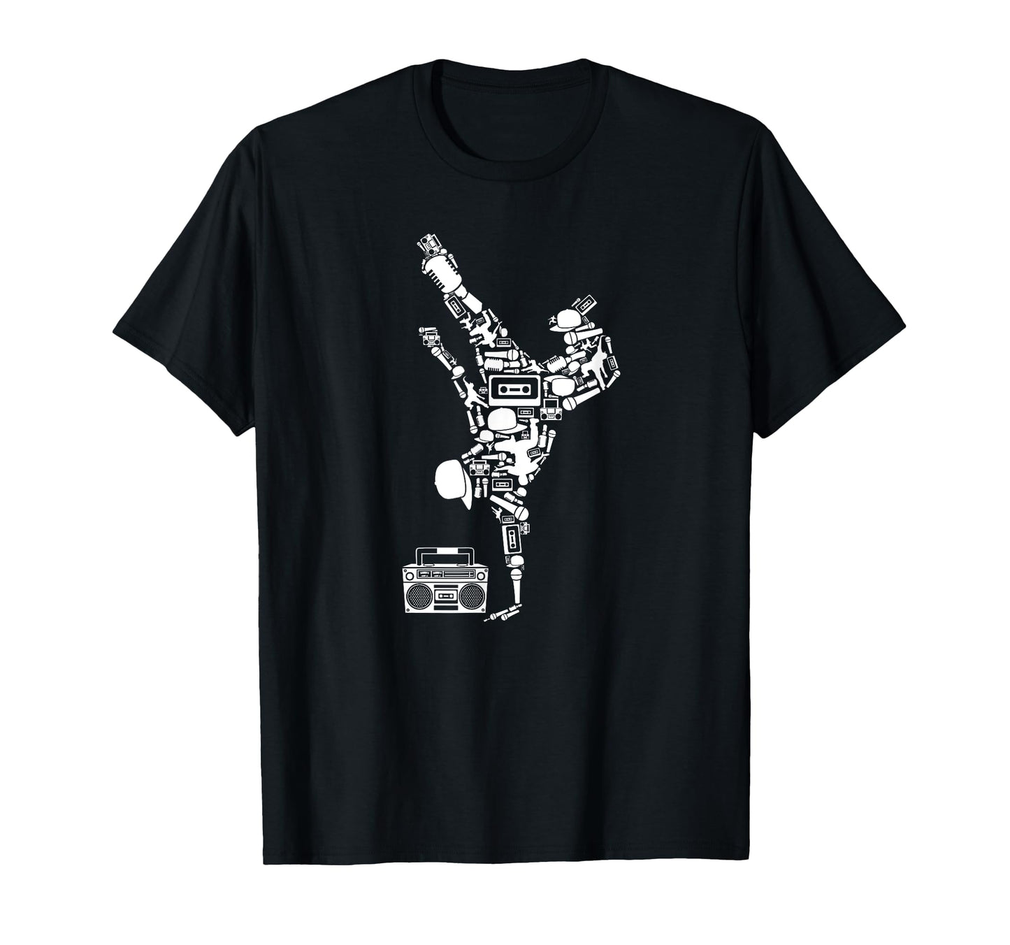 Hip Hop Old School Breakdancing T-Shirt - Streetwear Style for Adults - T-Shirt, Sweatshirt, Hoodie