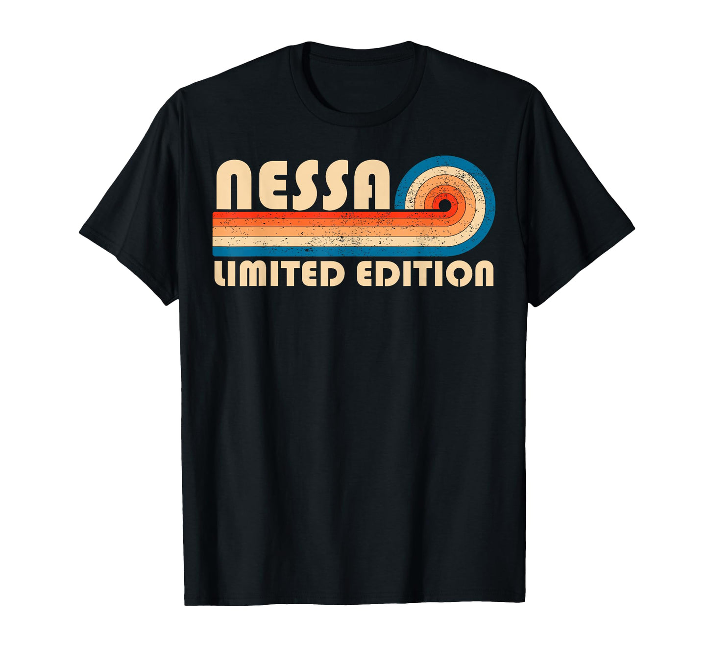 Nessa 70S 80S Sunset Stripe T-Shirt - Novelty Apparel Unisex - T-Shirt, Sweatshirt, Hoodie