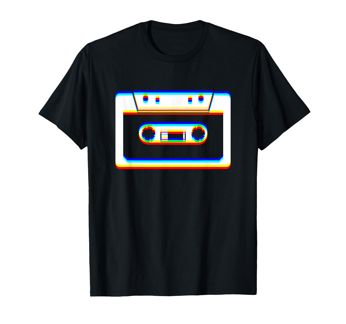 Glitch Art Optical Illusion T-Shirt - Fun Novelty Design for Adults - T-Shirt, Sweatshirt, Hoodie