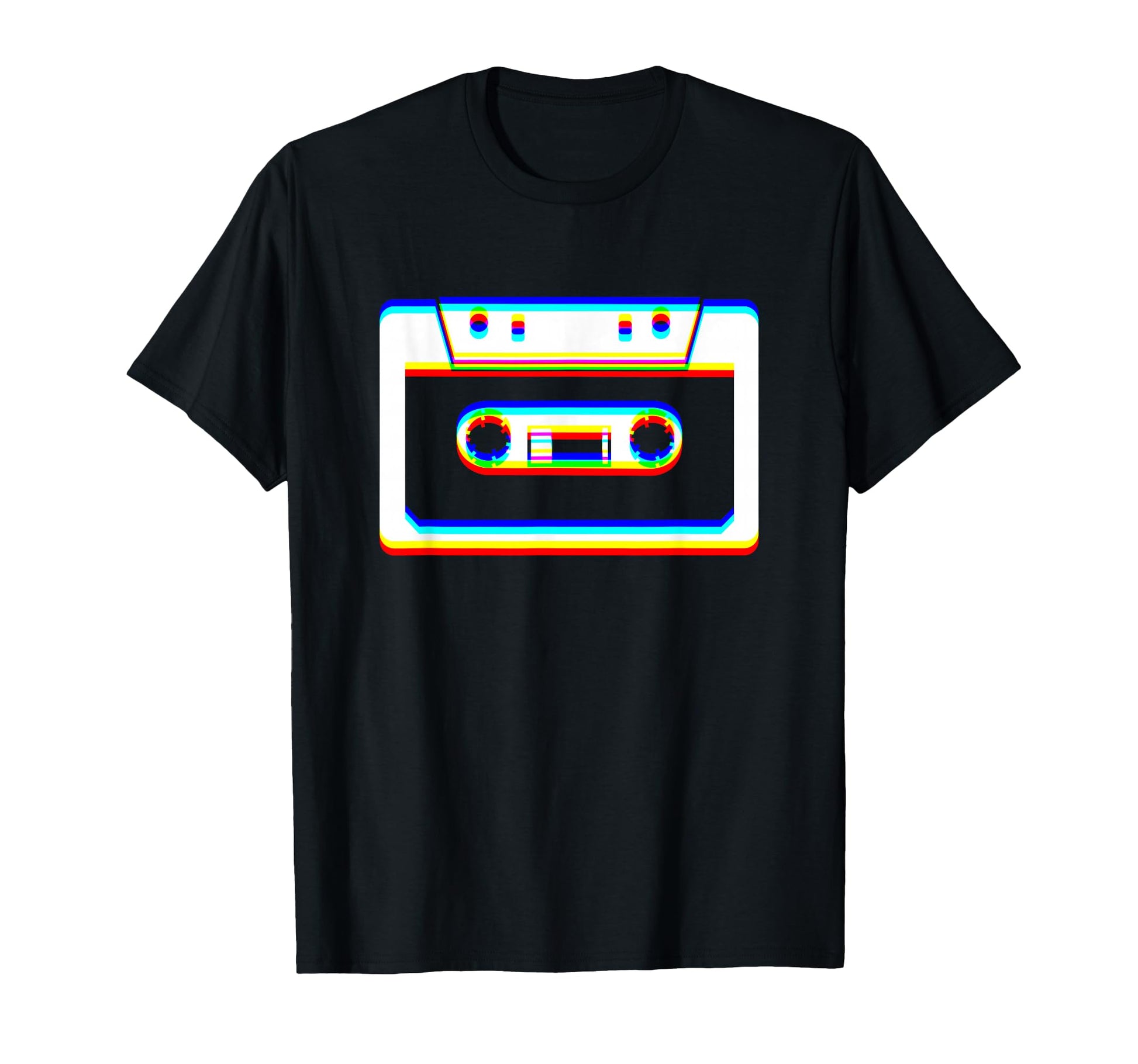 Glitch Art Optical Illusion T-Shirt - Fun Novelty Design for Adults - T-Shirt, Sweatshirt, Hoodie