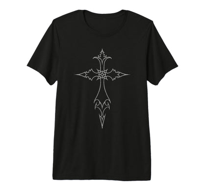 Y2K 90S Goth Cross Alt Emo Grunge T-Shirt - Fun Novelty Design Men Women - T-Shirt, Sweatshirt, Hoodie