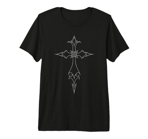 Y2K 90S Goth Cross Alt Emo Grunge T-Shirt - Fun Novelty Design Men Women - T-Shirt, Sweatshirt, Hoodie