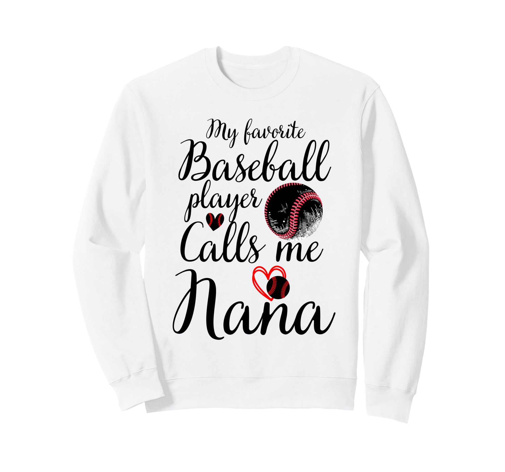 My Favorite Baseball Player Calls Sweatshirt - Casual Everyday Wear Unisex - T-Shirt, Sweatshirt, Hoodie