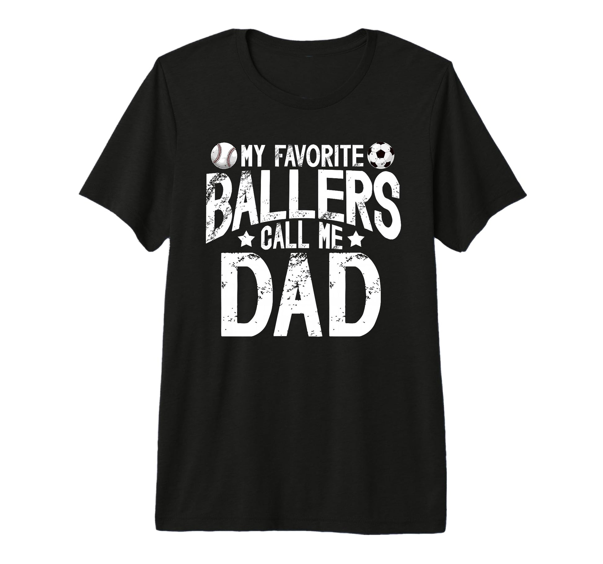 Mens My Favorite Ballers Call Me Dad T-Shirt - Aesthetic Graphic Men Women - T-Shirt, Sweatshirt, Hoodie