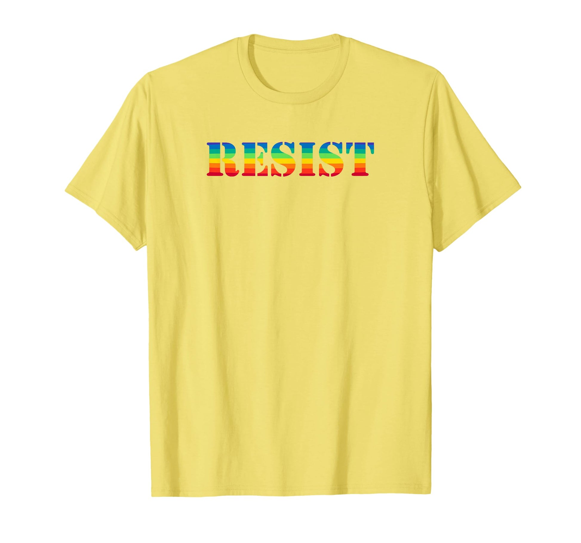 Resist Pride Rainbow Resistance T-Shirt - Casual Everyday Wear for Adults - T-Shirt, Sweatshirt, Hoodie